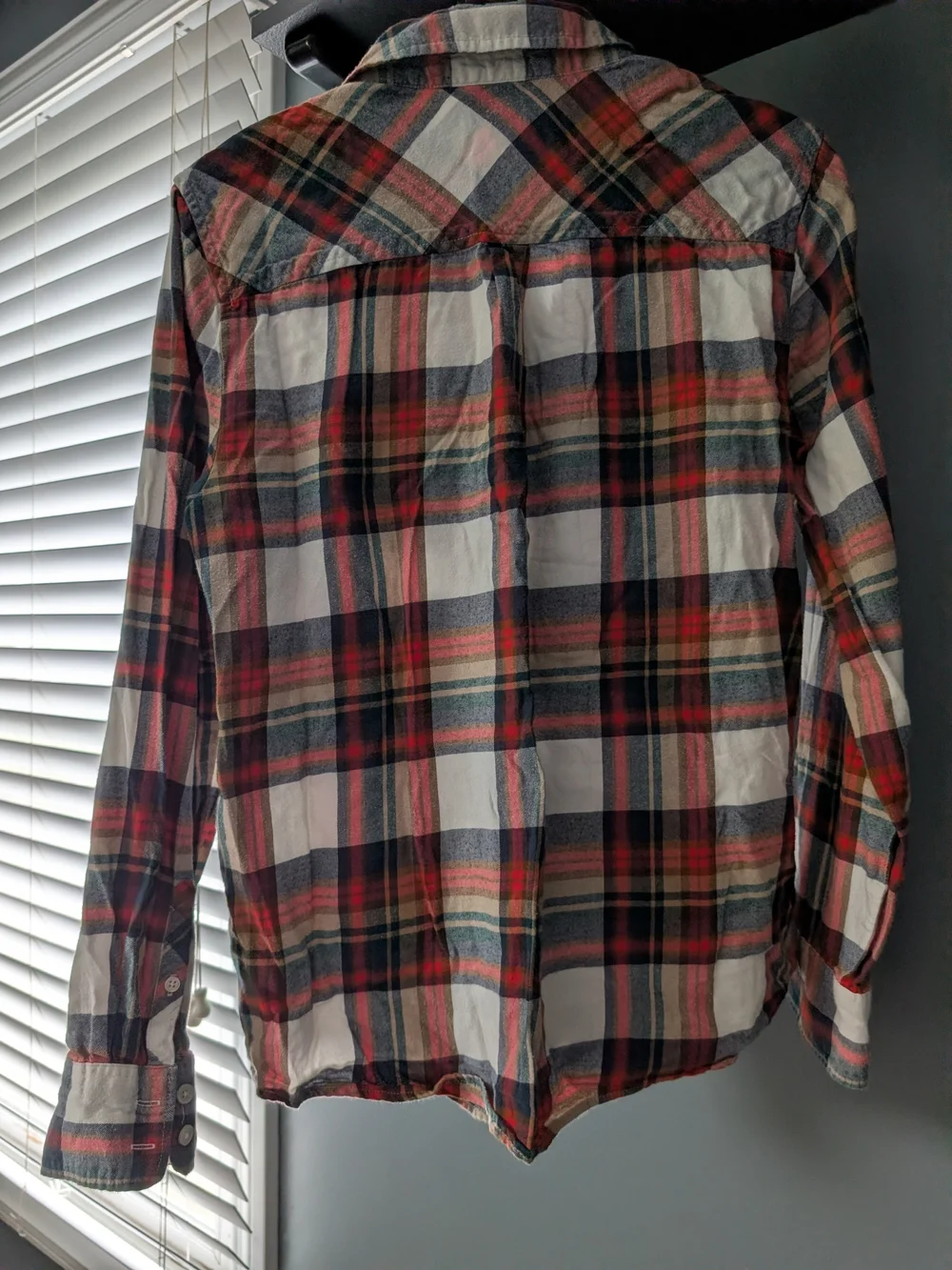 J. Crew lightweight plaid